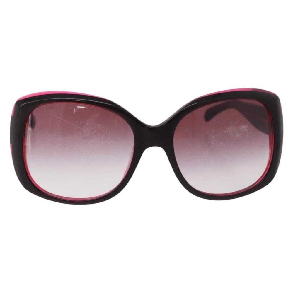 Chanel CC Sunglasses Red